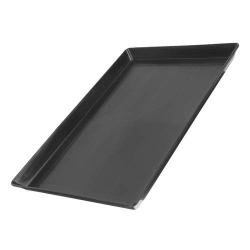 Black abs reusable cage tray - abs,