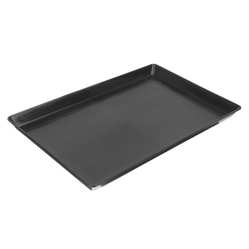 Durable black abs pet tray - durable,