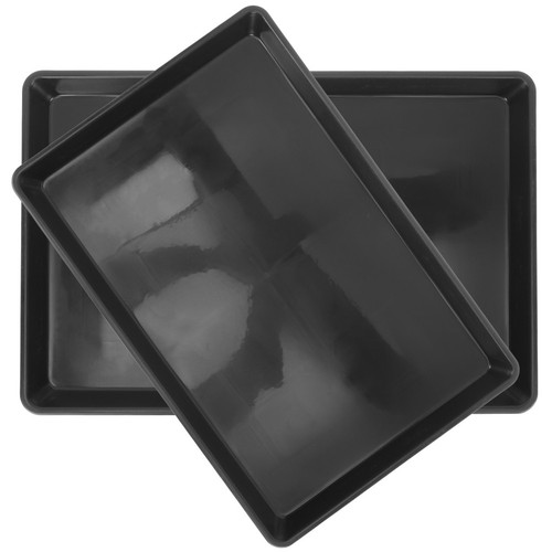 Black plastic pet cage - plastic,